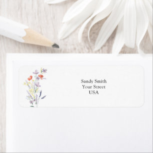 Groupe de fleurs sauvages