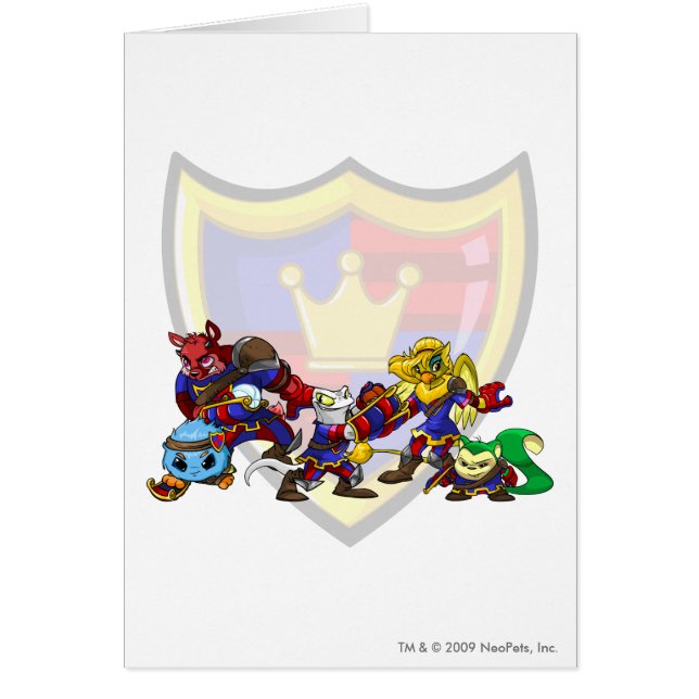 Groupe de Meridell d'équipe (Devant)
