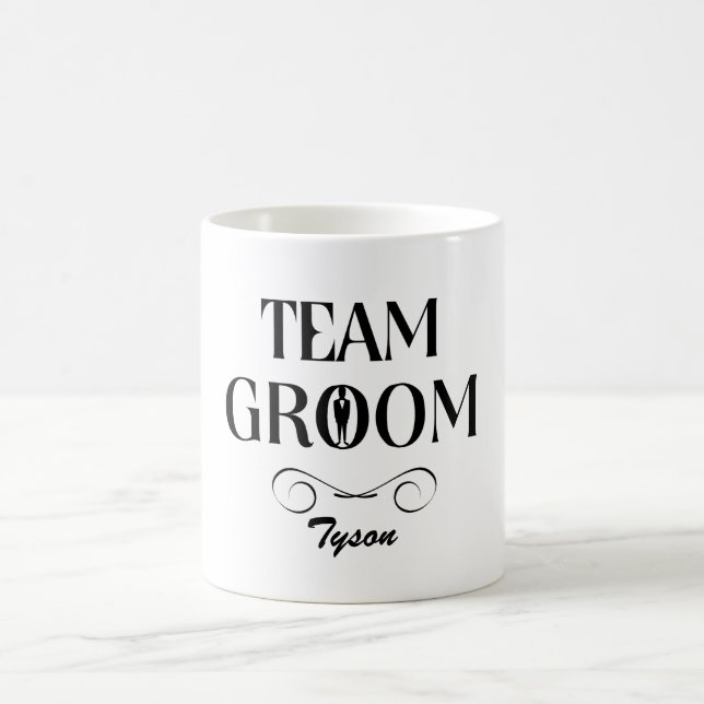 Groupe d'équipe - Amusant Groomsmen Mug (Centre)
