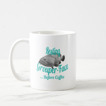 Grouper-Face Coffee Mug
