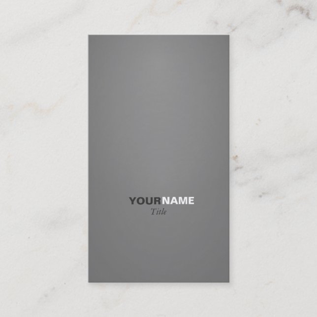Groupon Ash Business Card (Front)