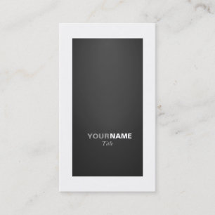 Groupon Graphite Business Card