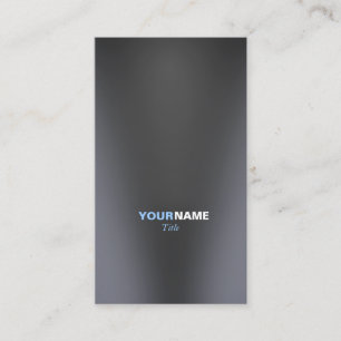 Groupon Metall Business Card