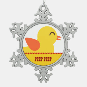 GROUPON Photo Backyard Chicken Lover V02E Snowflake Pewter Christmas Ornament