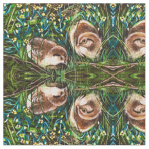 Grouse Babies Fabric
