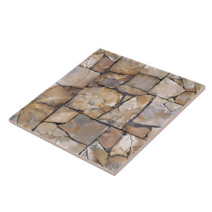 Grouted Flagstone Tiles Elevate Outdoors