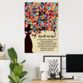 Grouth Mindset Poster,Classroom Decor (Home Office)
