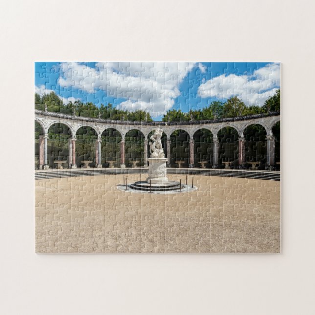 Grove Colonnade in the Gardens of Versailles Jigsaw Puzzle (Horizontal)