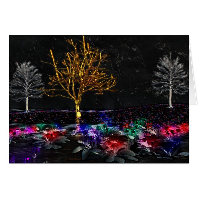 Grove of Living Gems Card (Front Horizontal)