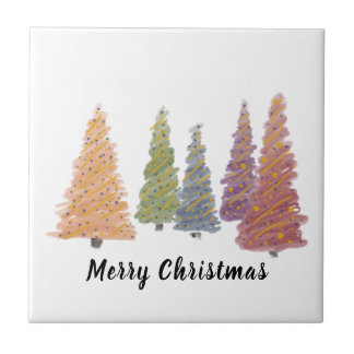Grove of Trees Ceramic Tile