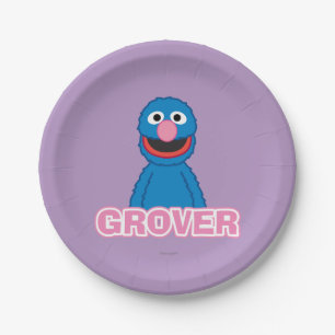 Grover Classic Style Paper Plate