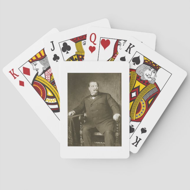 Grover Cleveland, 22nd and 24th President of th Un Playing Cards (Back)