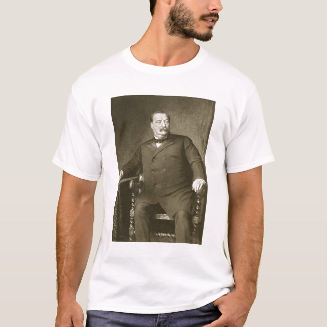 Grover Cleveland, 22nd and 24th President of th Un T-Shirt (Front)