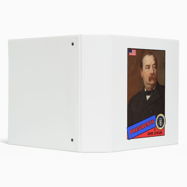 Grover Cleveland Baseball Card Binder (Background)
