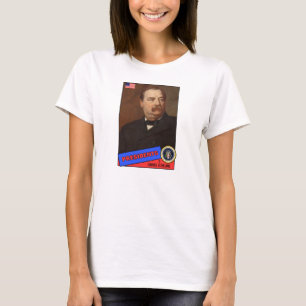 Grover Cleveland Baseball Card T-Shirt