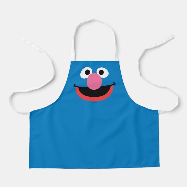 Grover Face Art Apron (Front)