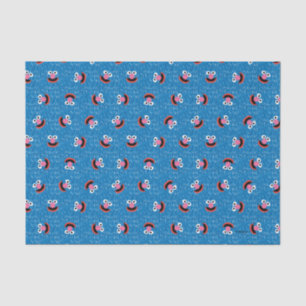 Grover Furry Face Pattern Tissue Paper