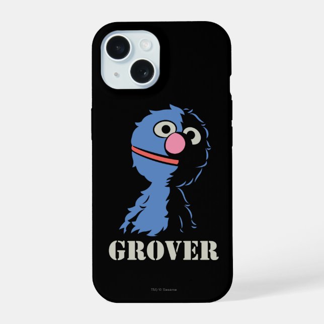 Grover Half iPhone 15 Case (Back)