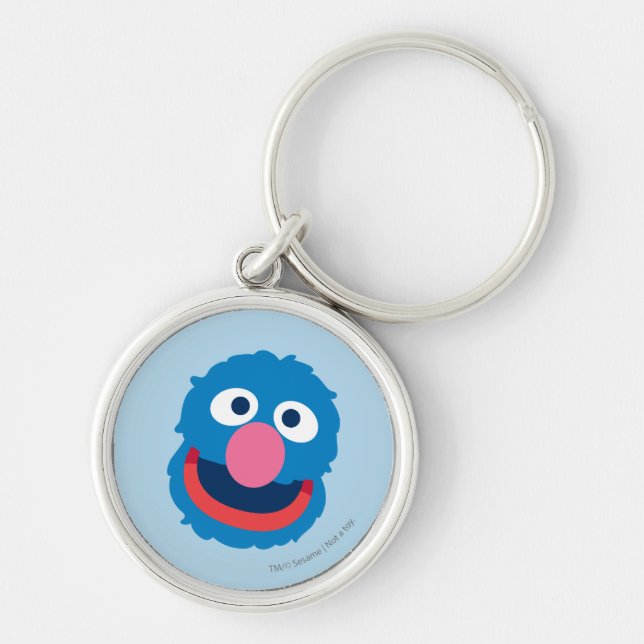 Grover Head Keychain (Front)