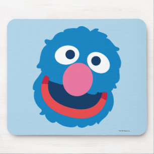Grover Head Mouse Pad