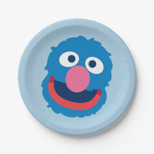 Grover Head Paper Plate