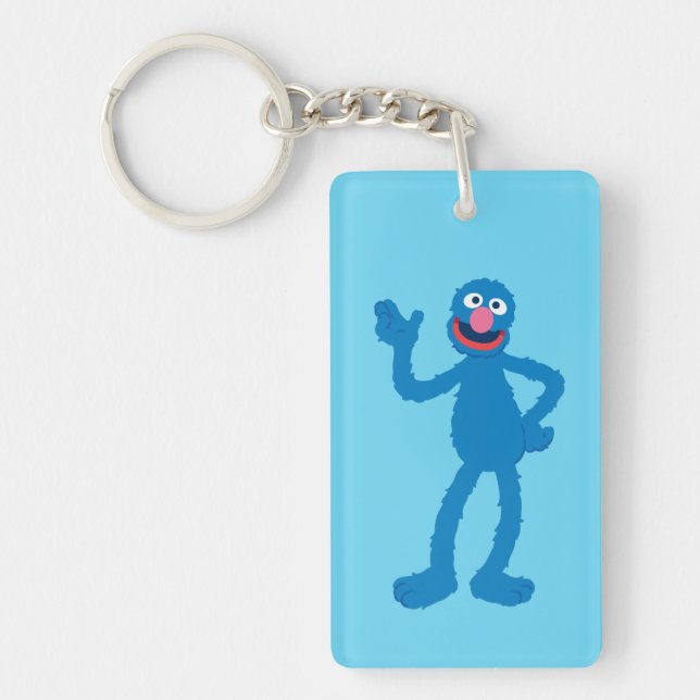Grover Standing Keychain (Front)