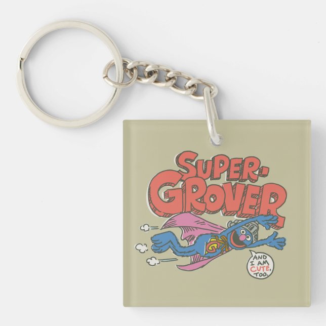 Grover Vintage Kids 1 Keychain (Front)