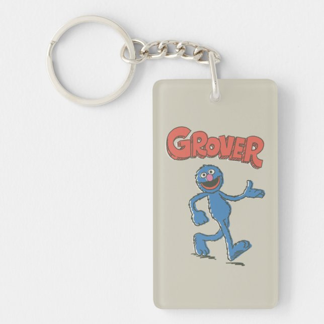 Grover Vintage Kids 2 Keychain (Front)