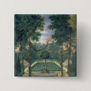 Groves of Versailles 2 Inch Square Button