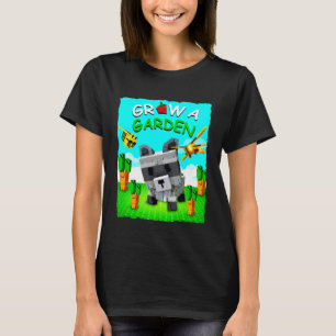 Grow a Garden Raccoon Dragonfly Bee Gamer Pets T-Shirt