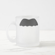Grow a Moustache Coffee Mug Moustache Face