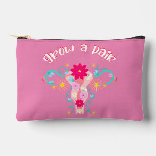 Grow A Pair - Feminist Empowered Women's Rights Accessory Pouch