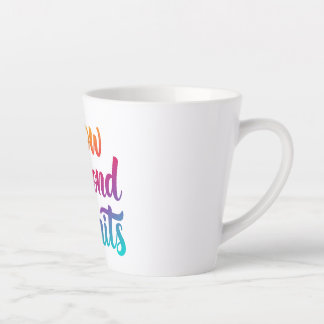 Grow Beyond Limits – Colourful Motivational  Latte Mug