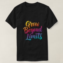 Grow Beyond Limits – Colourful Motivational Quote