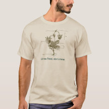 Grow Food, Not Lawns T-Shirt