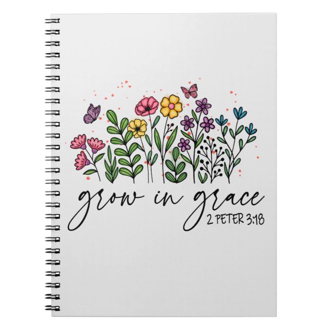 Grow in Grace Notebook (Front)