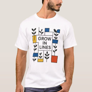 Grow In Lines Modular Garden T-Shirt