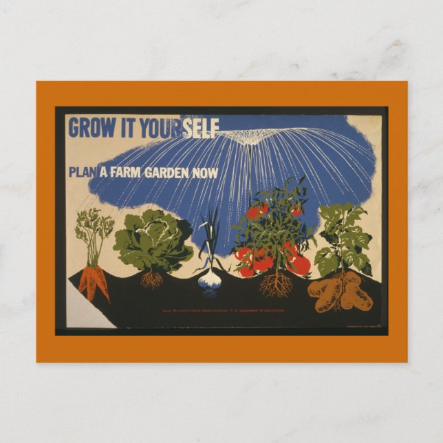 Grow It Yourself Postcard (Front)