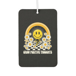 Grow Positive Thoughts – Inspirational Floral (3) Air Freshener