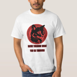 Grow Through What You Go Through" – Inspirational  T-Shirt
