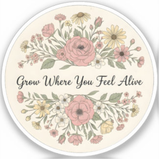 Grow Where You Feel Alive