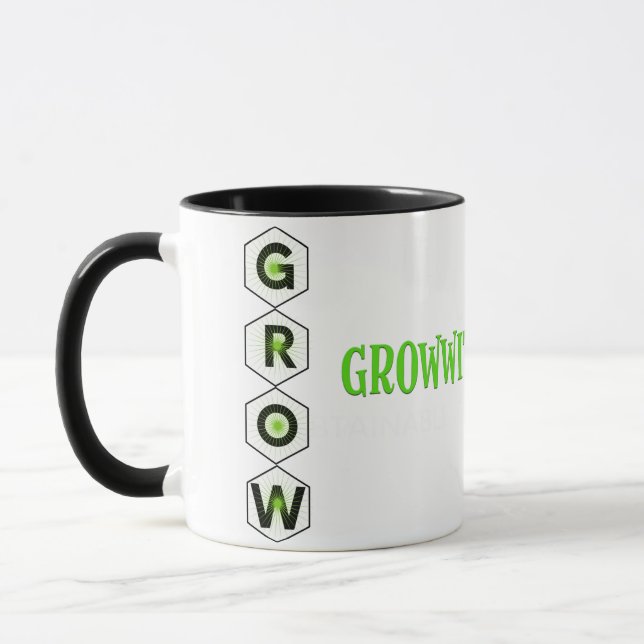 GROW with Carl Mug (Left)