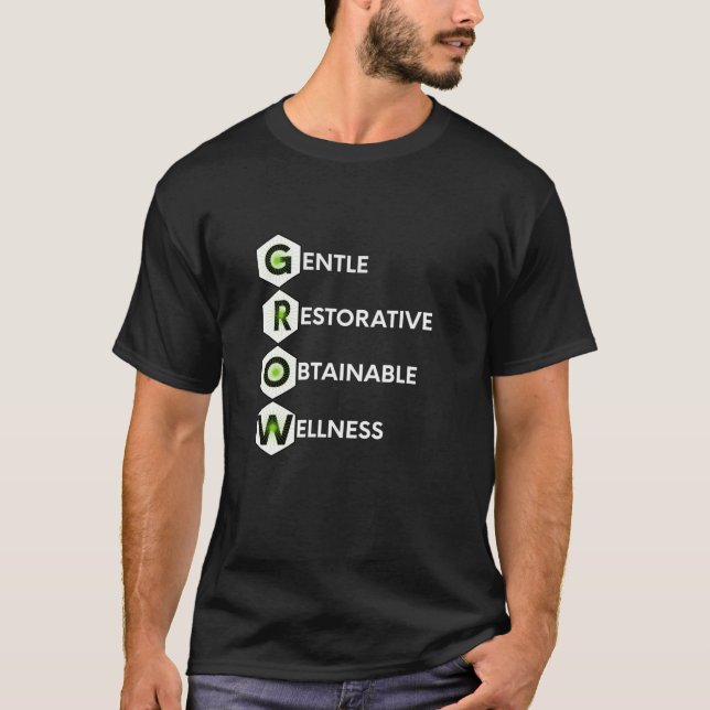 GROW with Carl TEE with Grow Logo (Front)