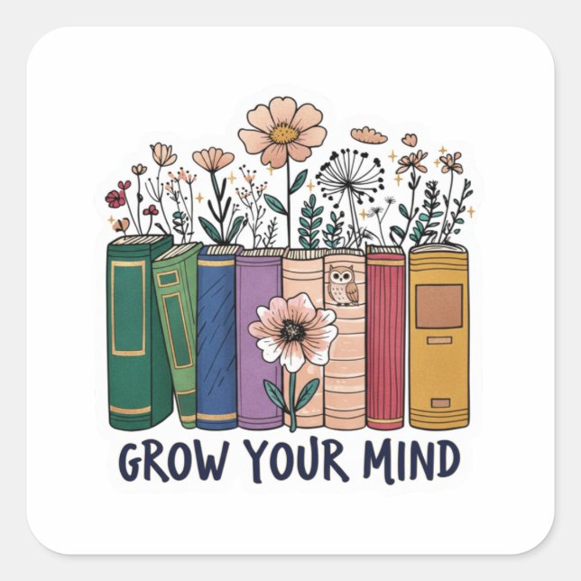 Grow Your Mind Sticker (Devant)