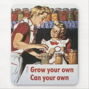 Grow Your Own, Can Your Own Mouse Pad