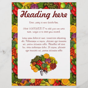 Grow Your Own, customizable Flyer