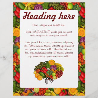 Grow Your Own, customizable Flyer