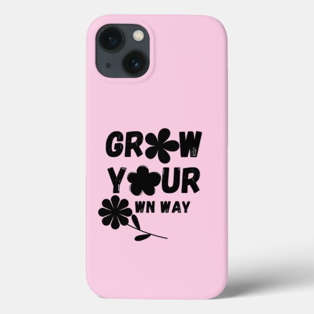Grow Your Own Way Case-Mate iPhone Case (Back)