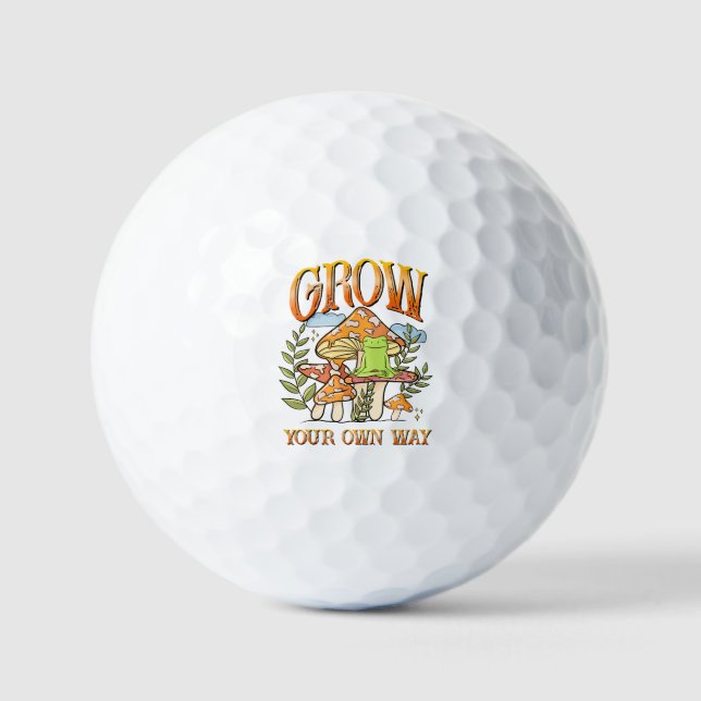 Grow Your Own Way Golf Balls (Front)