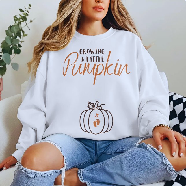 Growing A Little Pumpkin Sweatshirt (Creator Uploaded)